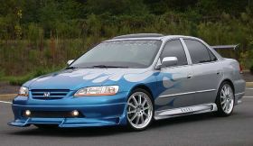 2001-2002 Honda Accord 4dr Razzi Ground Effects Body Kit - RZI-419-200-J
