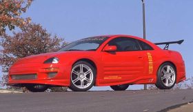 2003-2005 Mitsubishi Eclipse 2dr Razzi Ground Effects Body Kit - RZI-575-100-H