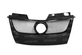 2006-2009 VW Golf GTI Seibon TB Carbon Fiber Grille W / Emblem - FG0607VWGTI-TB