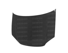 2001-2003 Honda Civic 2DR / 4DR OEM Carbon Fiber Hood by Seibon - HD0103HDCV-OE