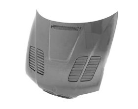 2001-2005 BMW M3 Series 2DR E46 GTR Carbon Fiber Hood by Seibon - HD0105BMWE46M3