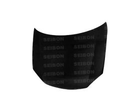 2006-2009 VW Golf GTI Shaved Emblem OEM Carbon Fiber Hood by Seibon - HD0607VWGT