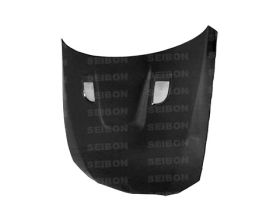 2007-2010 BMW 3 Series 2DR E92 BM Carbon Fiber Hood by Seibon - HD0708BMWE922D-B