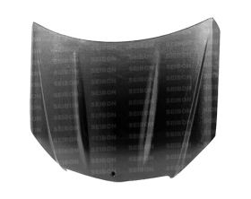 2007-2010 Mercedes C Class AM Carbon Fiber Hood by Seibon - HD0709MBW204-AM