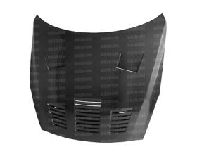 2009-2012 Nissan GTR R35 GT Carbon Fiber Hood by Seibon - HD0910NSGTR-GT