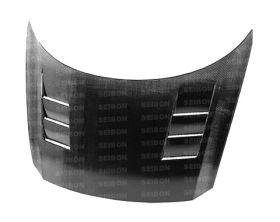 2011-2012 Honda CRZ TS Carbon Fiber Hood by Seibon - HD1112HDCZ-TS
