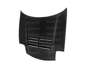 1993-2002 Mazda RX-7 FD3S DS Carbon Fiber Hood by Seibon - HD9396MZRX7-DS