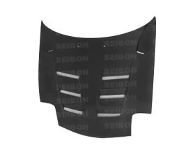 1993-2002 Mazda RX-7 FD3S TS Carbon Fiber Hood by Seibon - HD9396MZRX7-TS