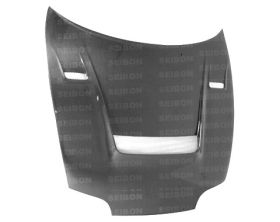 1993-1998 Toyota Supra JZA80l KB Carbon Fiber Hood by Seibon - HD9398TYSUP-KB