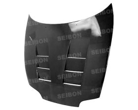 1993-1998 Toyota Supra JZA80l TS Carbon Fiber Hood by Seibon - HD9398TYSUP-TS