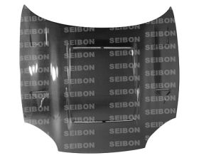 1994-1998 Mitsubishi 3000GT DVII Carbon Fiber Hood by Seibon - HD9498MITGT-DVII