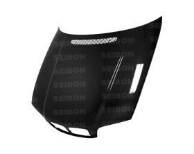 1999-2002 BMW 3 Series 2DR E46 OEM Carbon Fiber Hood by Seibon - HD9902BMWE462D-
