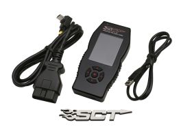 SCT Performance 4X Power Flash Programmer Pre Loaded 96-14 DCX Cars/Trucks/Jeep Gas Only - 7215