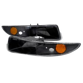 1993-2002 Chevy Camaro Black Bumper Lights-2LB-CMR93JM-KS