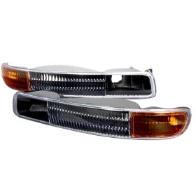 1999-2005 GMC Sierra Black Bumper Lights-2LB-GMC99JM-KS