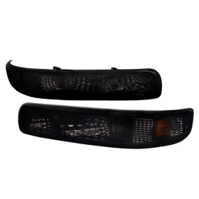 1999-2002 Chevy Silverado Smoke Bumper Lights-2LB-SIV99G-RS