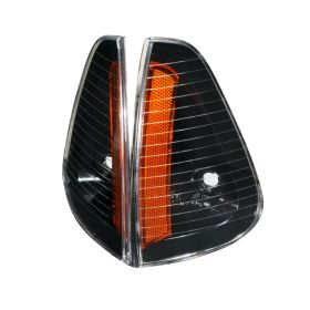 2005-2010 Dodge Charger Black Corner Lights-2LC-CHG05JM-RS