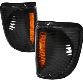 1992-2006 Ford Econoline Black Corner Lights-2LC-ECON92JM-RS
