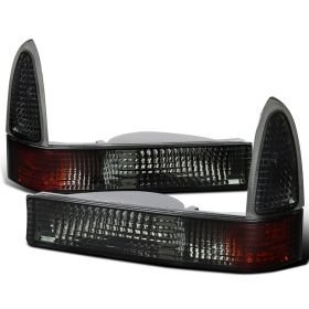 1999-2004 Ford Excursion Smoke Corner Lights  - 2LC-F25099G-RS