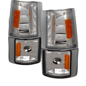 1994-1998 GMC Sierra Full Size Pick-up Chrome Corner Lights-2LC-G2G4-V2-TM