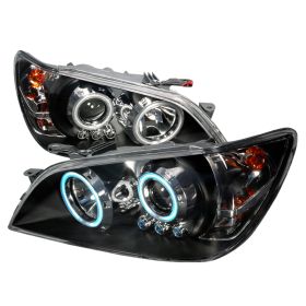 2000-2005 Lexus IS300 Black CCFL Halo Projector Headlights - 3LHP-IS30001JM-KS