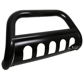 2006-2008 Dodge Ram 1500 Black S2 Bull Bar  - BB3-RAM0615BK-WB