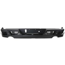 2009-2016 Dodge Ram 1500 Rear Bumper  - BBR-RAM0915BK-A-WB