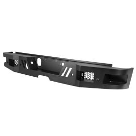 2011-2018 Chevrolet Silverado 1500 Rear Bumper  - BBR-SIV1125BK-C-WB