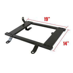 1999-2004 Ford Mustang Racing Seat Brackets - Pair  - BKT-MST99
