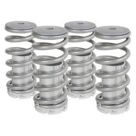 1988-2000 Honda CRX Silver Adjustable Coilover Springs w/Scale  - CO-CV88-V2-ATW