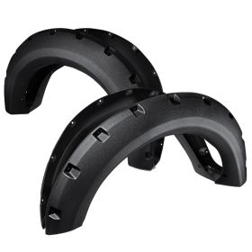 2009-2014 Ford F-150 Texture Fender Flares  - FDF-F15009-TS-RS