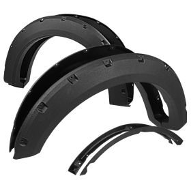 2015-2017 Ford F-150 Rough-Surface Fender Flares  - FDF-F15015-TS-RS