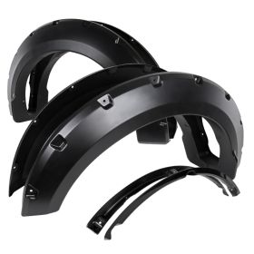 2015-2019 Ford F-150 Matte Black Fender Flares  - FDF-F15015A-PK-MP