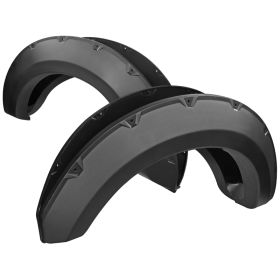 2017-2019 Ford F-250 SuperDuty Fender Flares  - FDF-F25017A-PK-WB