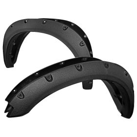 2009-2017 Dodge Ram 1500 Textured Black Fender Flares  - FDF-RAM0915-TS-RS