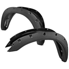 2010-2016 Dodge Ram 2500/3500 Textured Black Fender Flares  - FDF-RAM1025-TS-RS
