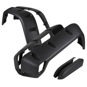 1997-2006 Jeep Wrangler Fender Flares  - FDF-WRG97B-PK-RS