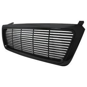 2004-2008 Ford F150 ABS Grille Black - SDT-HBG-F150041PCBK-GG
