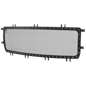 2014-2015 GMC Sierra 1500 Rivet Front Grille Insert  - HBG-SIE1415BKSS-YH