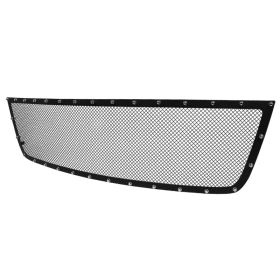 2005-2006 Chevrolet Silverado 2500 Steel/Black Rivet Front Grille Insert  - HBG-SIV05BKSS-YH