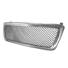 2004-2008 Ford F150 Mesh Grille Chrome - SDT-HG-F15004C