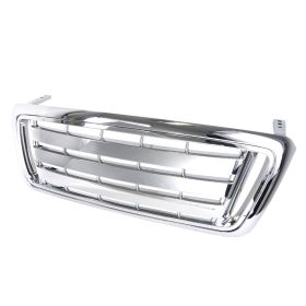 2004-2008 Ford F150 Grille Chrome - SDT-HG-F15004CHT-GL