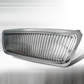 2004-2008 Ford F150 Vertical Grille Chrome - SDT-HG-F15004CVT