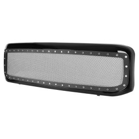 1999-2004 Ford F-250 SuperDuty Gloss Black Rivet Front Grille  - HG-F25099JMSS-HJ