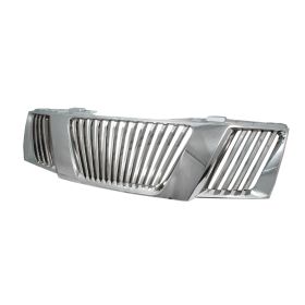 2005-2007 Nissan Frontier Vertical Grille Chrome - SDT-HG-FRO05CVT