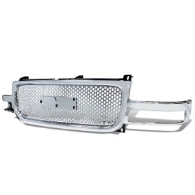 1999-2002 GMC Sierra Mesh Grille Chrome Upper - SDT-HG-GMC99CO