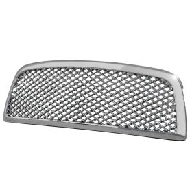 2009-2012 Dodge Ram Mesh Grille Chrome - SDT-HG-RAM09C