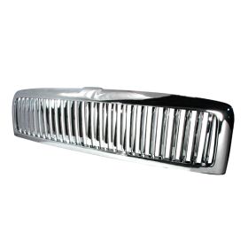 1994-2001 Dodge Ram Vertical Grille Chrome - SDT-HG-RAM94CVT