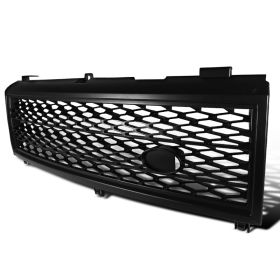 2003-2005 Land Rover Range Rover L322 Black Supercharged Style Front Grille  - HG-RRL32203B