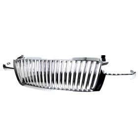 2003-2005 Chevrolet Silverado 1500 Chrome Vertical Front Grille  - HG-SIV03CVT-RS